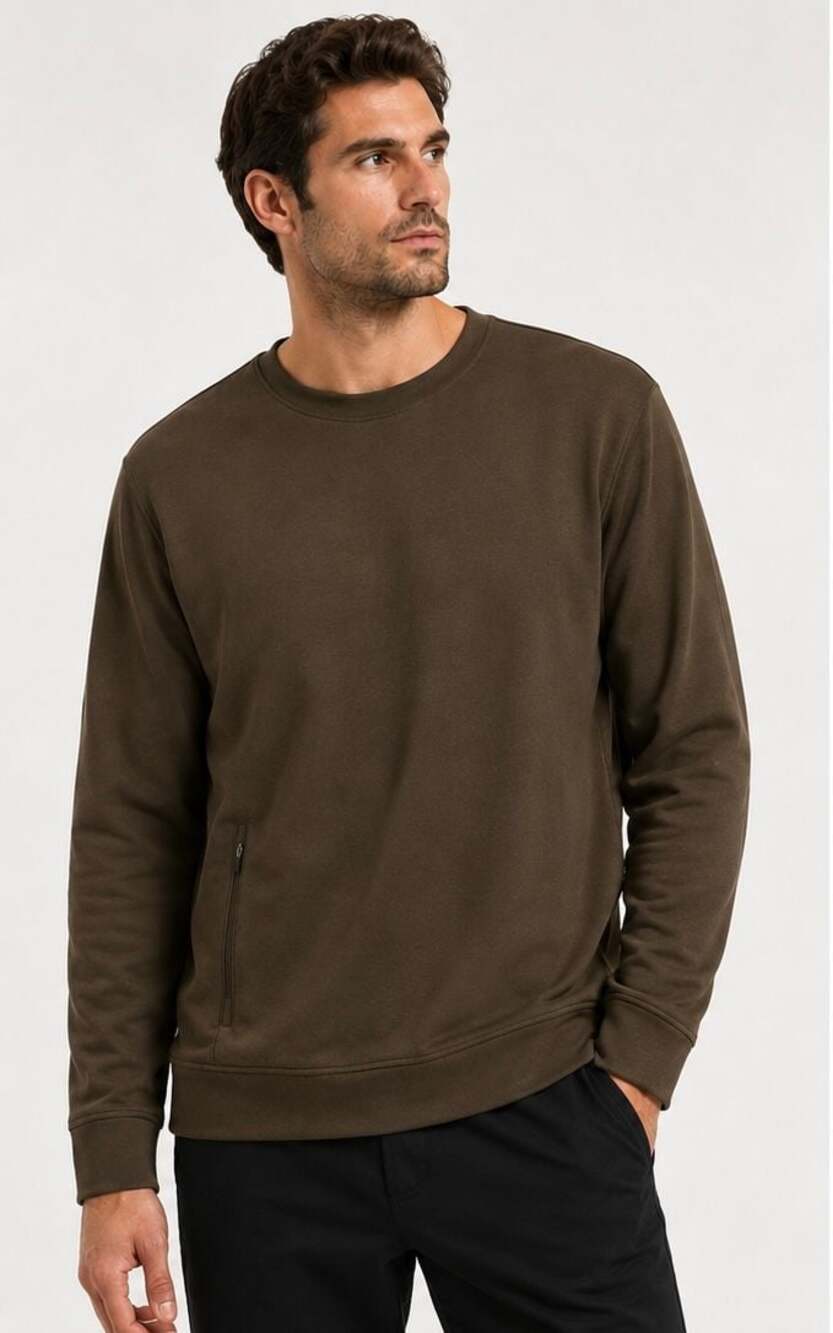 LEG3ND Inspire Men's Long Sleeve Crewneck Pullover Sweatshirt